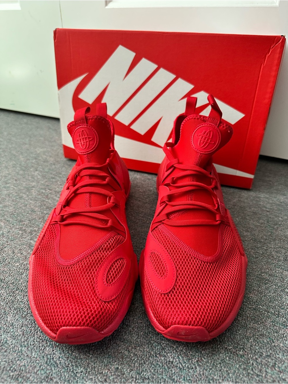 RARE Nike - Huarache Sneaker E.D.G.E. TXT 'University Red' (includes box)